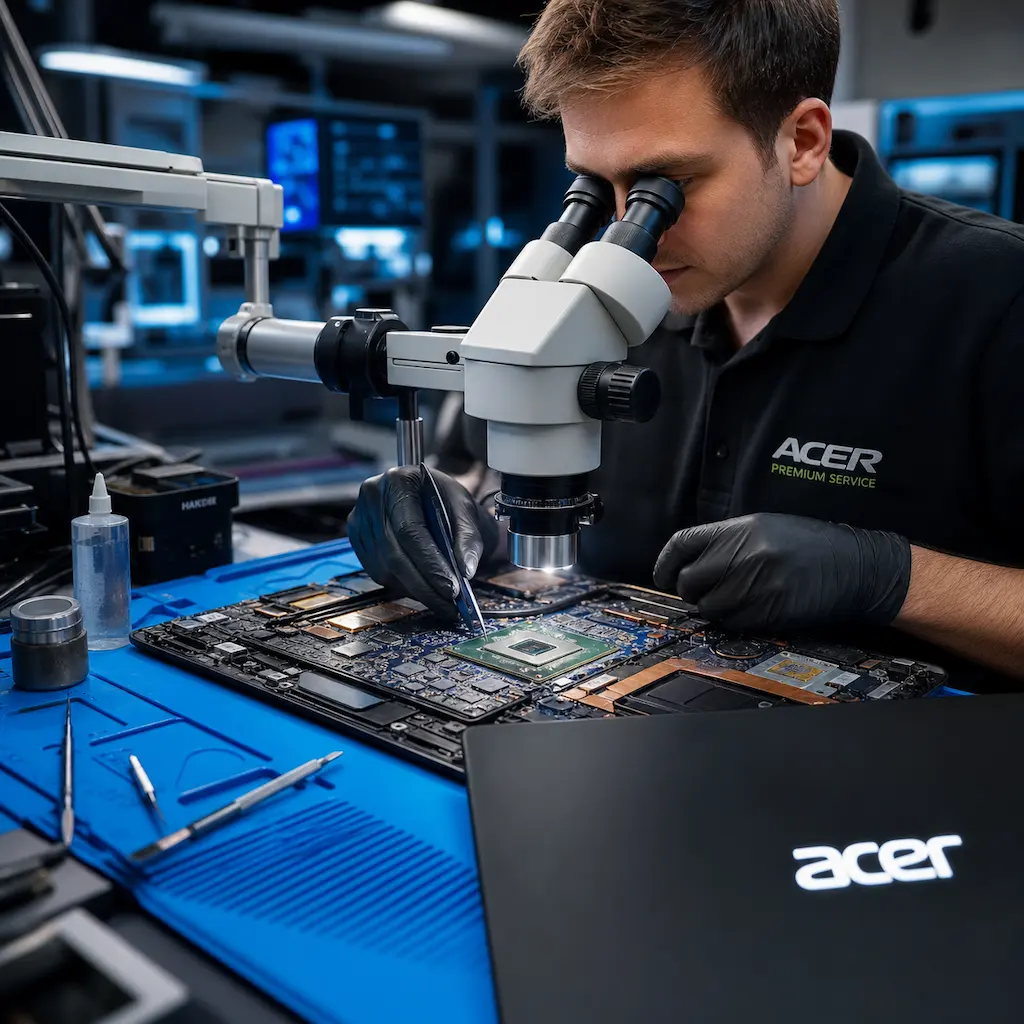 Замена видеокарты ноутбука Acer в Ногинске