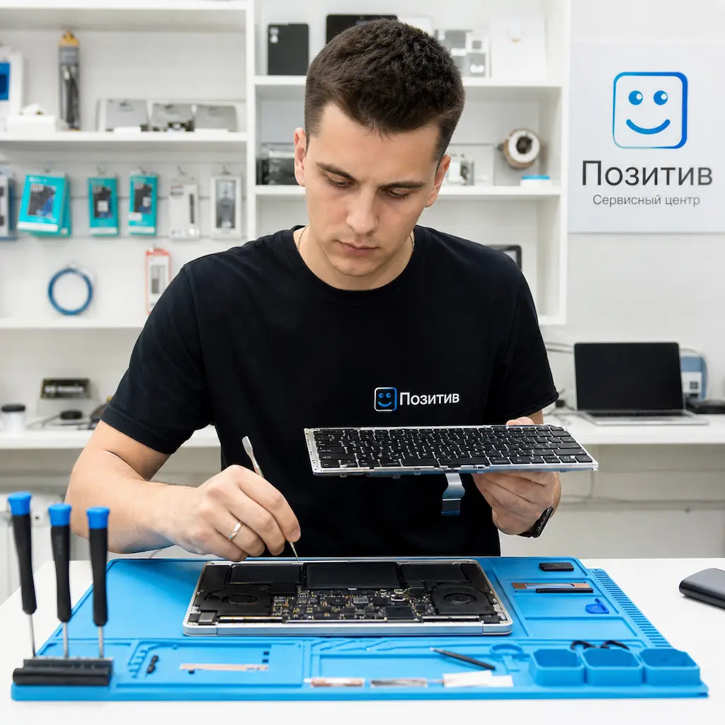 заменить клавиатуру на Apple Macbook в Ногинске