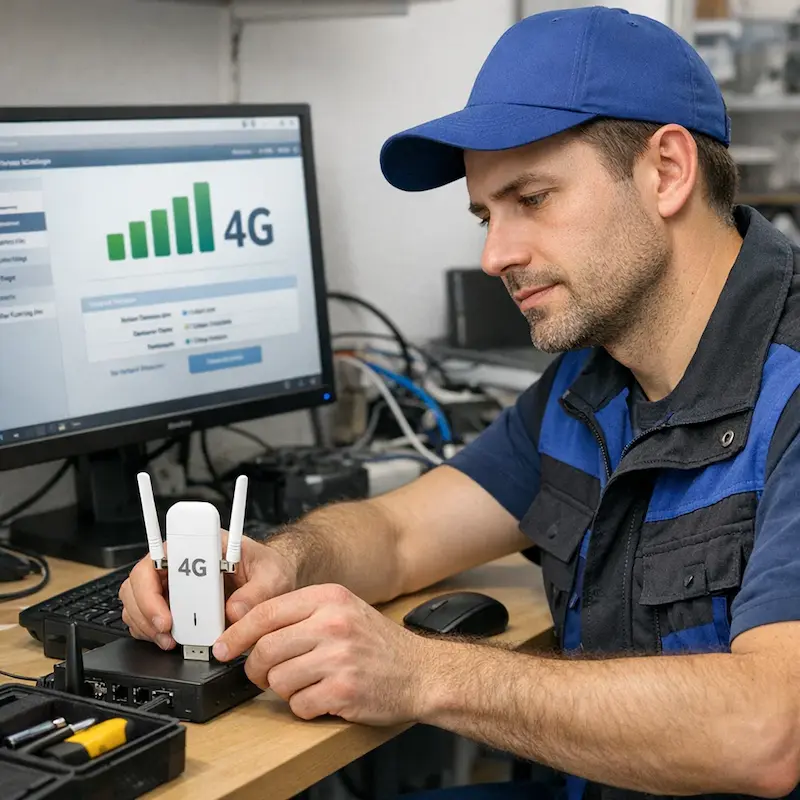 Настройка LTE модема в Ногинске