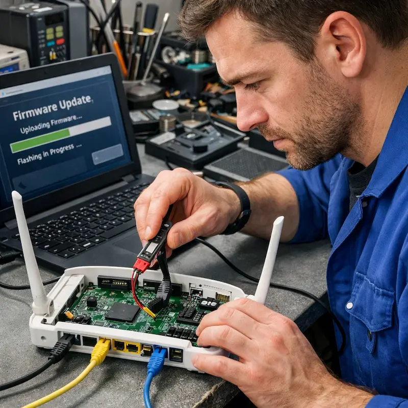 Обновление прошивки роутера в Ногинске