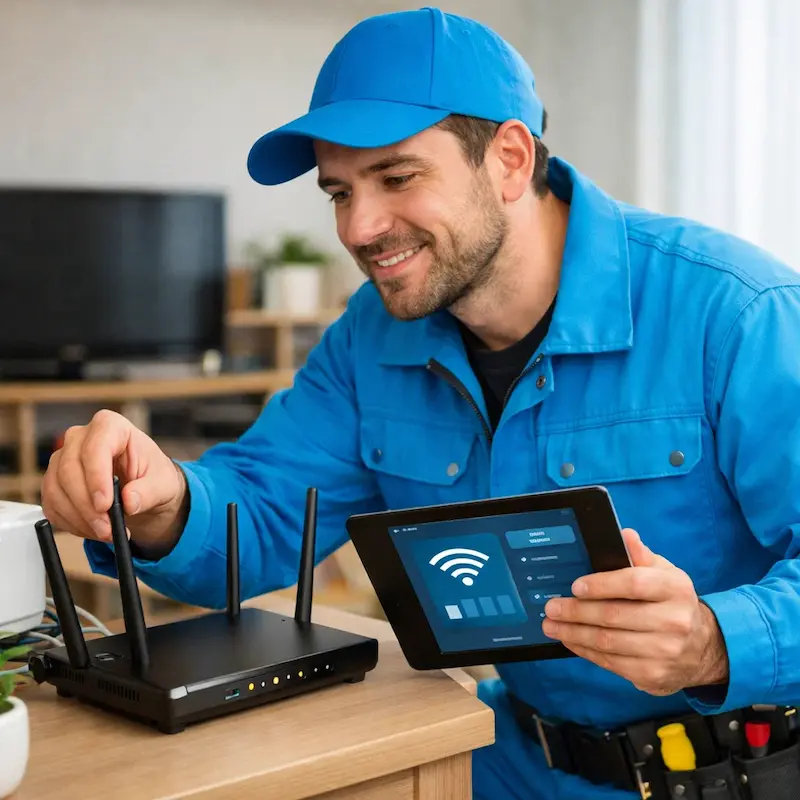 Настройка Wi-Fi для квартиры, дома и офиса в Ногинске