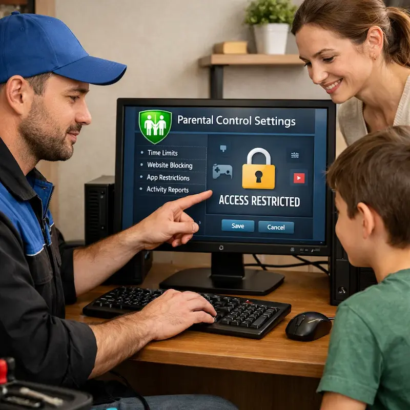 Родительский контроль на компьютере в Ногинске