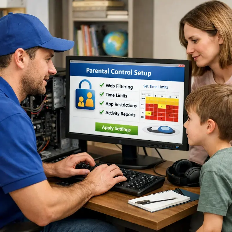 установка родительского контроля в Ногинске