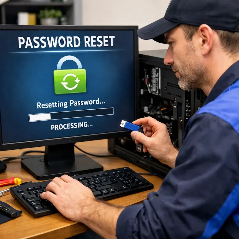 Удаление пароля на компьютере в Ногинске