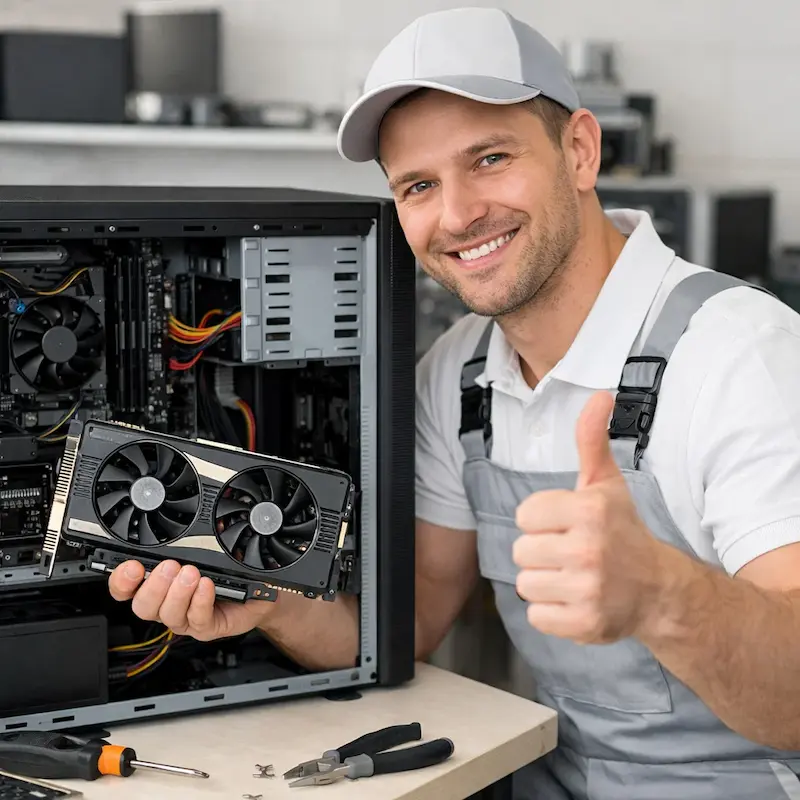 Замена видеокарты ПК в Ногинске