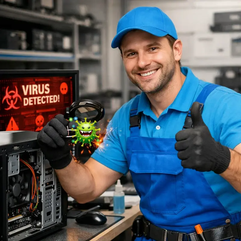 Удаление вирусов с компьютера в Ногинске